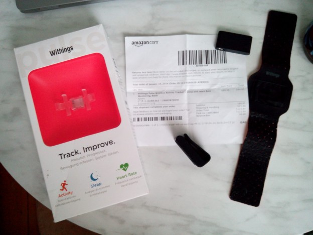 Один год использования трекера активности Withings Pulse